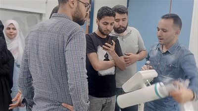 تدريب 14 فني بمستشفى المطرية على جهاز الأشعة المقطعية 