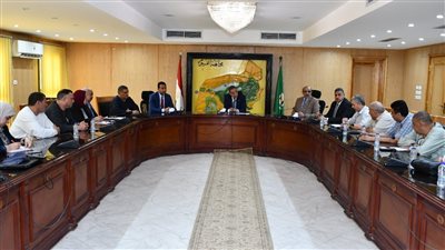 محافظ الفيوم يناقش آليات تخفيض أسعار اللحوم الحمراء ويوجه بفتح شوادر جديدة