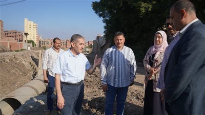 إزالة معوقات المرافق والري بطريق محلة منوف ومحور أم القرى بالغربية 