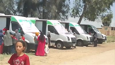 علاج 1642 مريض بقرية المركزية في برج العرب غرب الإسكندرية 