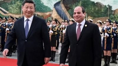 السيسي ونظيره الصيني يعقدان مباحثات شاملة تتناول الأوضاع الإقليمية والدولية في بكين 