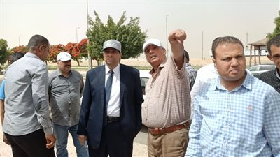 رئيس جهاز الشروق يتفقد منطقة الرابية المضافة للمدينة ويلتقي حائزي الأراضي 