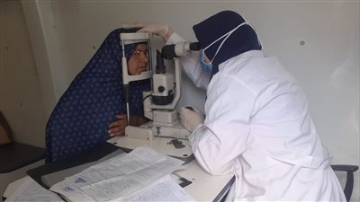 الكشف على 1622 مريض  فى قافلة علاجية بقرية 30 بصار بالدقهلية