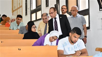 انتظام امتحانات جامعة قناة السويس بـ15 كلية 