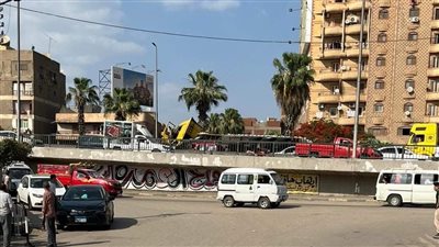 إصابة شخصين في إنقلاب سيارة نقل محملة بالمازوت في بني سويف