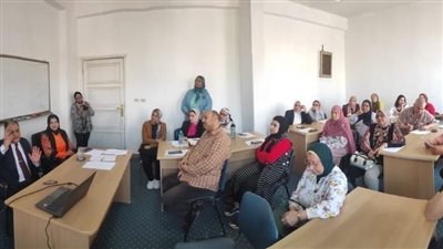 المركز الافريقى لصحة المراة و جهاز شئون البيئة يناقشان الاستراتيجية الوطنية لتغير المناخ 2050 بالاسكندرية 