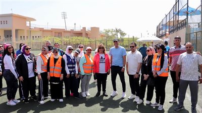 سكرتارية المرأة بعمال مصر تنظم يومًا رياضيًا  