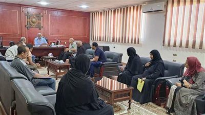 رئيس مدينة رأس غارب يناقش 7 طلبات فى لقاء المواطنين 