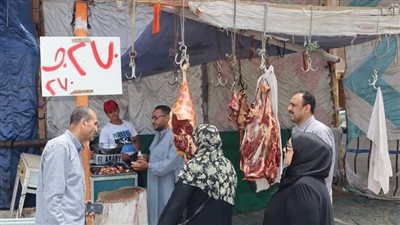استعداداً لعيد الأضحى المبارك.. سكرتير بنى سويف يتفقد المعرض الدائم للسلع واللحوم 