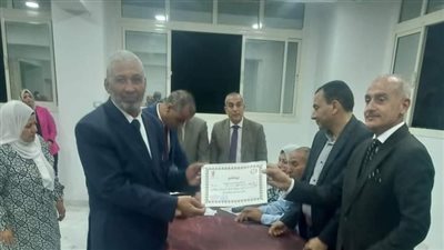 محمد مصطفى ابن قنا ثالث اخصائي مثالي على مستوى الجمهورية 