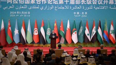 بيان التعاون العربي الصيني يشيد بدور الجزائر لنصرة القضية الفلسطينية
