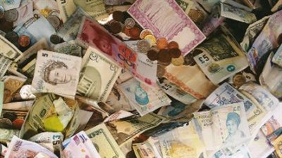  استقرار سعر العملات الأجنبية بالبنك المركزي اليوم