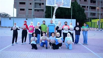 بدء فعاليات أكاديمية جامعة سوهاج في الألعاب الرياضية 