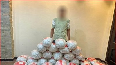 القبض على عاطل بحوزته 100 كيلو هيدرو بالإسماعيلية 