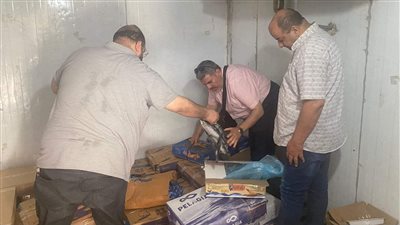 ضبط 80 كيلو لحوم وأسماك فاسدة وغير صالحة للاستهلاك بالفيوم 