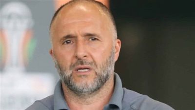 صور .. جمال بلماضي يبكي بعد خسارة الدحيل أمام الأهلي 