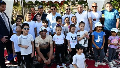وزير الشباب والرياضة يقود الاحتفالية الرياضية لجمعية 