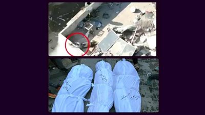 بعد أكثر من أسبوعين..  انتشال جثامين المقاومين الثلاثة من سطح منزل جباليا 