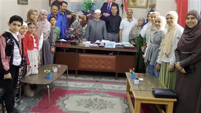 تكريم الفائزين في تصفيات المشروع الوطني للقراءة بأزهر الإسماعيلية