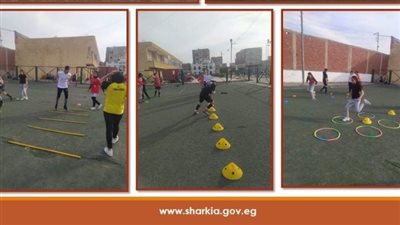 استمرار فعاليات تدريب عضوات المشروع القومي للكرة النسائية بالشرقية