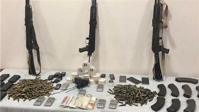 الأمن يضبط 148 قطعة سلاح ناري بحوزة 133 متهماً