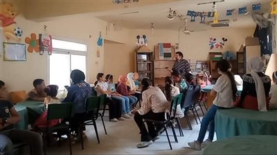 ورش فنية ضمن فعاليات مبادرة 