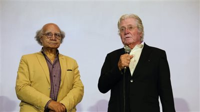 حسين فهمي: مهرجان جمعية الفيلم له دور مهم في الحركة الفنية