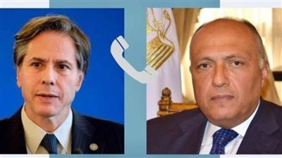 وزير الخارجية يؤكد لنظيره الأمريكي ضرورة تبادل الأسرى والمحتجزين بيت إسرائيل وحماس