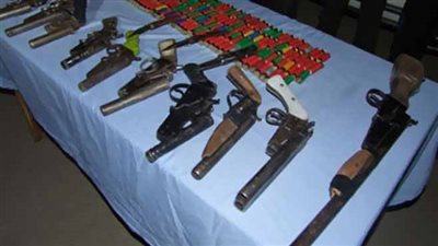 ضبط ورشة لتصنيع الأسلحة النارية بطامية في الفيوم