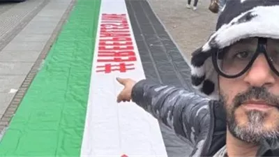 أحمد حلمي يكشف دعم شوارع روتردام لفلسطين 