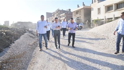 الغربية: رصف وتطوير محور أم القرى والنعناعية بكفر الزيات