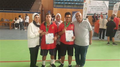 أبطال ذوى الهمم يحصدون برونزية بطولة الجمهورية لتنس الطاولة 
