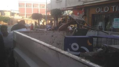 رفع 293 حالة إشغال طريق مخالف بمحافظة البحيرة 