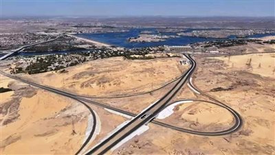 عطية يتابع أعمال الانتهاء من مشروع محور بديل خزان أسوان الحر