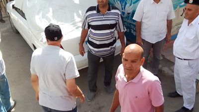 رفع 393 حالة إشغال طريق مخالف في البحيرة