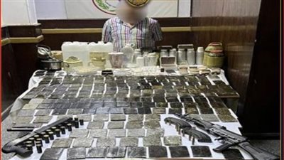 القبض على عنصر إجرامي بحوزته 40 كيلو حشيش 