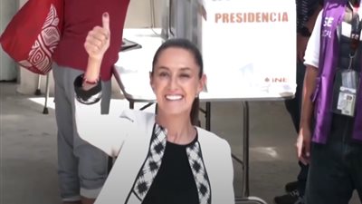  كلوديا شينباوم أول امرأة تفوز بالانتخابات الرئاسية في المكسيك 