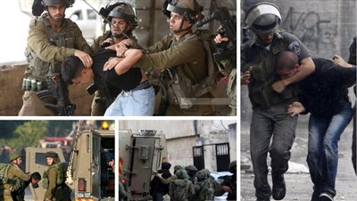 الاحتلال  يعتقل 10 فلسطينيين من الخليل و 2 من القدس المحتلة