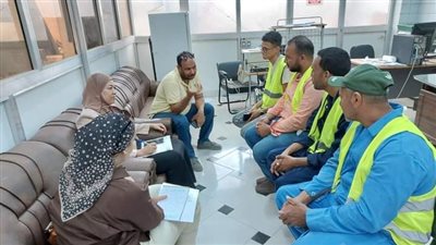 مياه قنا تجري قياس مردود التدريب للعامليين