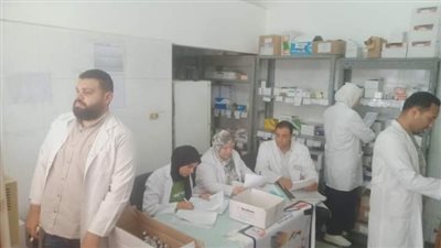 الكشف على 1600 مواطن في قافلة طبية ببني سويف 