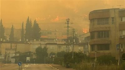 حرائق مستوطنات الجليل الأعلى لا تخمد بسبب صواريخ لبنان 