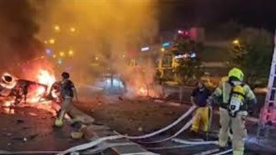 إصابة إسرائيليين في حرائق كريات شمونة التي اشتعلت بصواريخ حزب الله