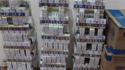 ضبط 790 علبة سجائر مخالفة للأسعار الرسمية بالفيوم 