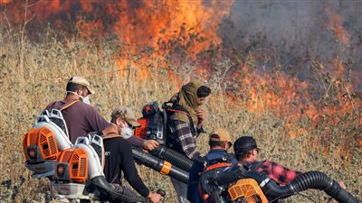 النار تعاقب إسرائيل.. التهام آلاف الدونمات في الشمال ومحاولات للسيطرة على الحرائق
