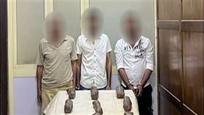 ضبط 3 عناصر إجرامية بحوزتهم 12 كيلو أفيون