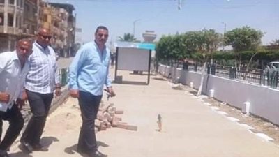 تنفيذ أعمال تجميل وتطوير شوارع مدينة الحسينية بتكلفة 3 ملايين جنيه