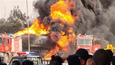 التصريح بدفن جثة شاب لقي مصرعه في حريق معلف  بكفر شكر 