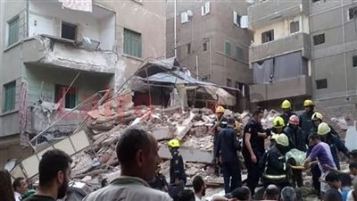 بالأسماء.. إصابة 5 سيدات في انهيار عقار بمنطقة عابدين