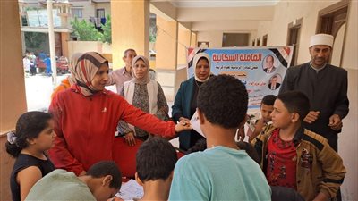 صحة البحيرة تنظم قافلة طبية سكانية شاملة بكفر الدوار
