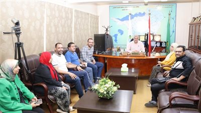 رئيس مياه الفيوم يناقش نسب تنفيذ مشروع خزان قصر الجبالي 